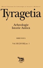Tyragetia, serie nouă, vol. III [XVIII], nr. 1, Arheologie. Istorie Antică