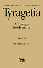 Tyragetia, serie nouă, vol. VII [XXII], nr. 1, Arheologie. Istorie Antică