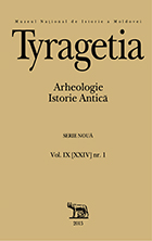 Tyragetia, serie nouă, vol. IX [XXIV], nr. 1, Arheologie. Istorie Antică