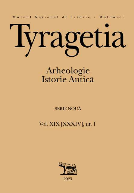 Tyragetia, serie nouă, vol. XIX [XXXIV], nr. 1, Arheologie. Istorie Antică