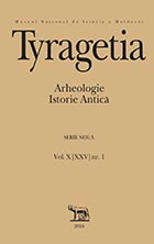 Tyragetia, serie nouă, vol. X [XXV], nr. 1, Arheologie. Istorie Antică 