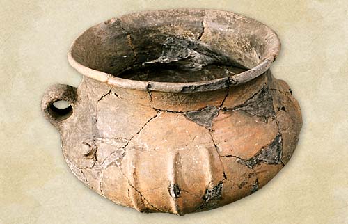 6.Vessel, the Edinet culture - Bronze Age
