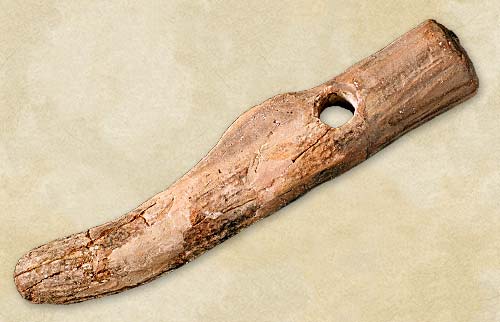 5.Hoe made of horn, the Bug-Dniester culture - Neolithic Age