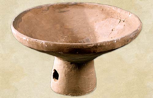 4.Stemmed “fruit dish” vessel  - Neolithic Age