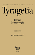 Tyragetia, serie nouă, vol. VI [XXI], nr. 2, Istorie. Muzeologie 