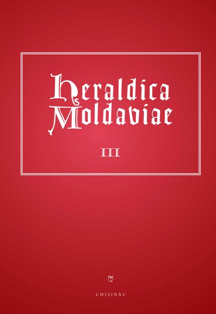 Heraldica Moldaviae, Vol. 3, 2020