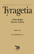 Tyragetia, serie nouă, vol. IX [XXIV], nr. 1, Arheologie. Istorie Antică 