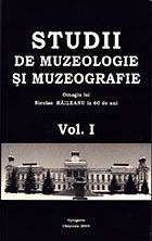 Studii de muzeologie și muzeografie, vol. I